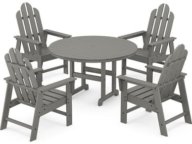 POLYWOOD® Long Island Recycled Plastic 5 Piece Dining Set PWPWS1071