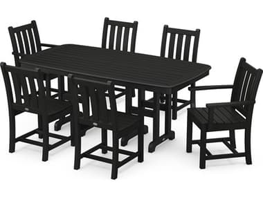 POLYWOOD® Traditional Garden Recycled Plastic Dining Set PWPWS1331