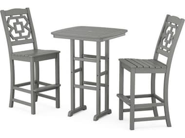 POLYWOOD® Martha Stewart Chinoiserie 3-Piece Bar Set PWPWS16191