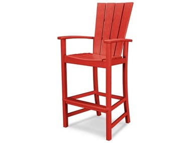 POLYWOOD® Quattro Adirondack Bar Chair Seat Replacement Cushion PWQLD202CH