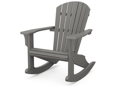 POLYWOOD® Seashell Adirondack Rocker Seat Replacement Cushion PWSHR22CH
