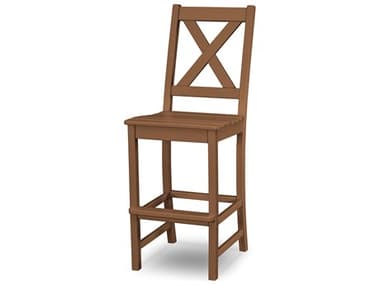 POLYWOOD® Braxton Recycled Plastic Bar Side Chair PWTGD182
