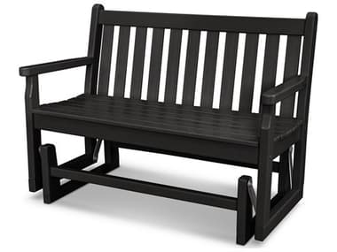 POLYWOOD® Traditional Garden Glider Bench Seat Replacement Cushion PWTGG48CH