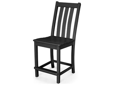 POLYWOOD® Vineyard Recycled Plastic Counter Side Chair PWVND131