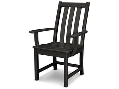 POLYWOOD® Vineyard Recycled Plastic Dining Arm Chair PWVND230