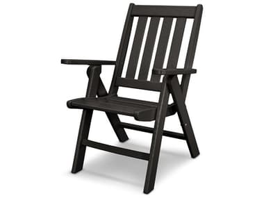 POLYWOOD® Vineyard Recycled Plastic Folding Dining Chair PWVND38