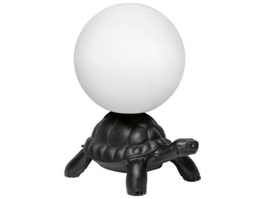 Qeeboo Turtle Carry Black Buffet Lamp QB36006BL