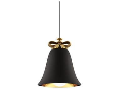 Qeeboo Mabelle Black Gold Pendant QB39003BL