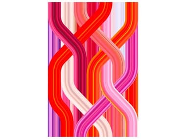 Qeeboo Wave Abstract Area Rug QB42003WR
