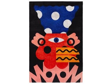 Qeeboo Oggian Monster 004 Graphic Area Rug QB42006RTMO