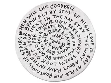 Qeeboo Linescapes Morning Thoughts Graphic Area Rug QB42010RDSW
