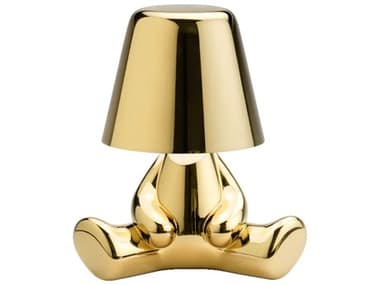 Qeeboo Golden Brothers Gold Table Lamp QB43001JE
