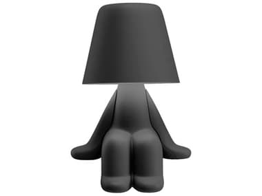 Qeeboo Sweet Brothers Black Table Lamp QB43002SMBL