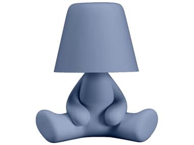 Qeeboo Sweet Brothers Light Blue Table Lamp QB43003JELB