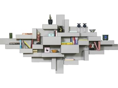 Qeeboo Primitive Grey Wall Bookshelf QB44001GY