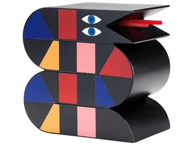 Qeeboo Oggian Mambo Wood End Table QB62001MA