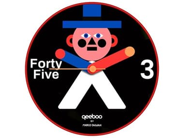 Qeeboo Mr. Wally Wall Clock QB66001MW