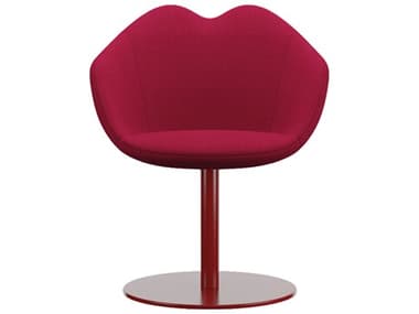 Qeeboo XOXO Red Upholstered Arm Dining Chair QB68002RE