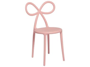 Qeeboo Ribbon Pink Armless Dining Chair QB80001PIOS