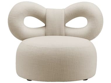Qeeboo Ribbon Beige Accent Chair QB82002DU