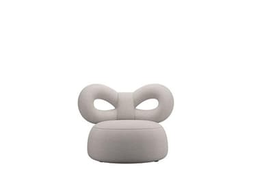 Qeeboo Ribbon Gray Accent Chair QB82003LG