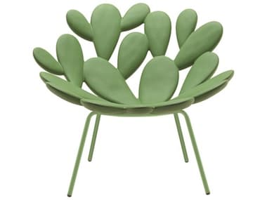 Qeeboo Outdoor Filicudi Green Recycled Plastic Lounge Chair QBO17001BGBG