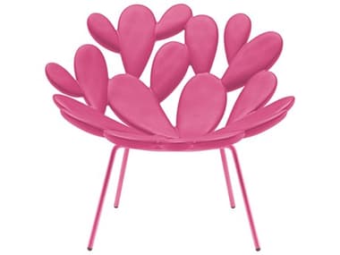 Qeeboo Outdoor Filicudi Bright Pink Recycled Plastic Lounge Chair QBO17001BPBP