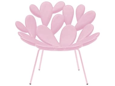 Qeeboo Outdoor Filicudi Pink Recycled Plastic Lounge Chair QBO17001PIPI