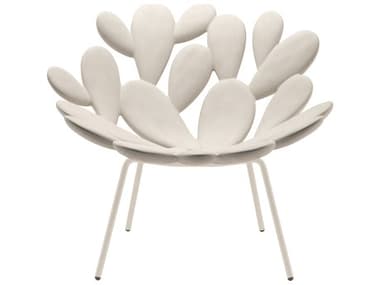 Qeeboo Outdoor Filicudi White Recycled Plastic Lounge Chair QBO17001WHWH