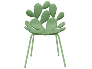 Qeeboo Outdoor Filicudi Green Recycled Plastic Dining Chair (Set of 2) QBO17002BGBG