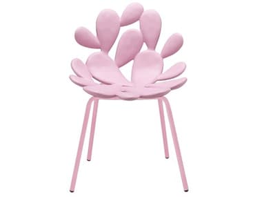 Qeeboo Outdoor Filicudi Pink Recycled Plastic Dining Chair (Set of 2) QBO17002PIPI