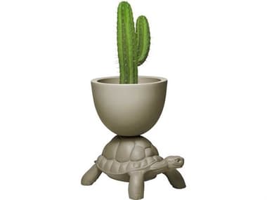 Qeeboo Outdoor Turtle Carry Dover Grey Planter QBO36004DG