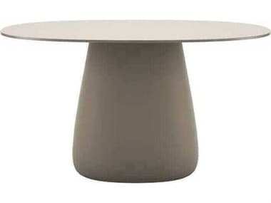 Qeeboo Outdoor Cobble Ottawa Recycled Plastic Oval Dining Table QBO63006OT