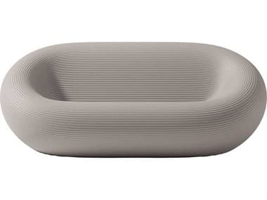 Qeeboo Outdoor Nami Dove Grey Recycled Plastic Sofa QBO65002DG