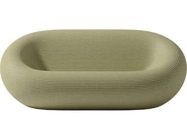 Qeeboo Outdoor Nami Sage Green Mix Recycled Plastic Sofa QBO65002GRM
