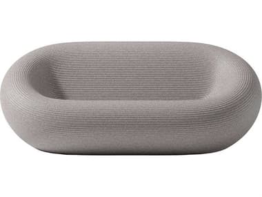 Qeeboo Outdoor Nami Warm Grey Mix Recycled Plastic Sofa QBO65002GYM