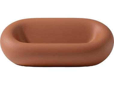 Qeeboo Outdoor Nami Terracotta Recycled Plastic Sofa QBO65002TE