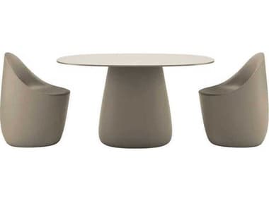 Qeeboo Outdoor Cobble Ottawa Recycled Plastic Dining Set QBOCOBBLEDINSET16