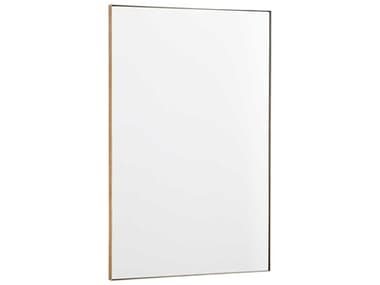 Quorum Gold Rectangular Wall Mirror QM11243621