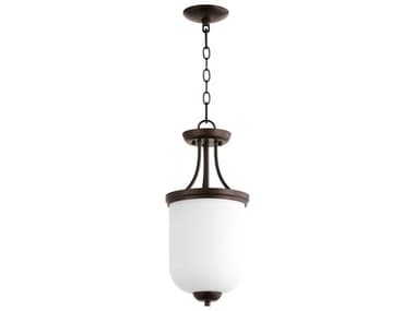 Quorum Enclave 2-Light Oiled Bronze Mini Pendant QM2759986