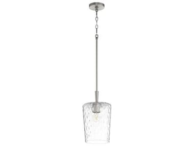 Quorum Goodwin 1-Light Satin Nickel Mini Pendant QM320465