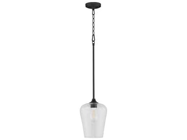 Quorum Raymond 1-Light Matte Black Mini Pendant QM331359