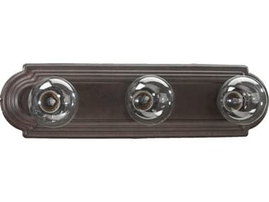 Quorum 3-Light Toasted Sienna Brown Vanity Light QM5049344