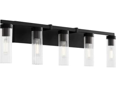 Quorum Kilbey 5-Light Matte Black Vanity Light QM533559