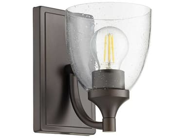 Quorum Enclave 1-Light Oiled Bronze Wall Sconce QM54591286