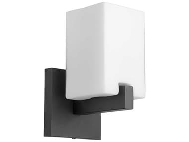 Quorum Modus 1-Light Textured Black Wall Sconce QM5476169