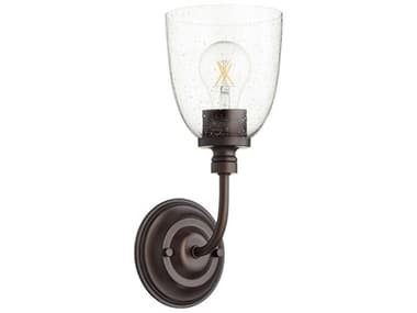 Quorum Rossington 1-Light Oiled Bronze Wall Sconce QM55221286