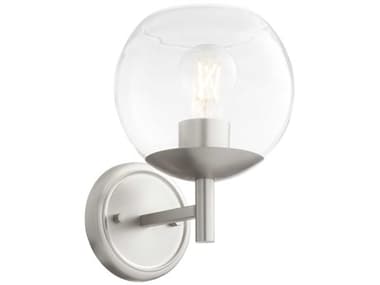 Quorum Lyon 1-Light Satin Nickel Wall Sconce QM578165