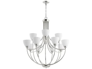 Quorum Enclave 12-Light Polished Nickel Chandelier QM60591262