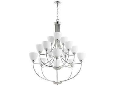 Quorum Enclave 15-Light Polished Nickel Chandelier QM60591562